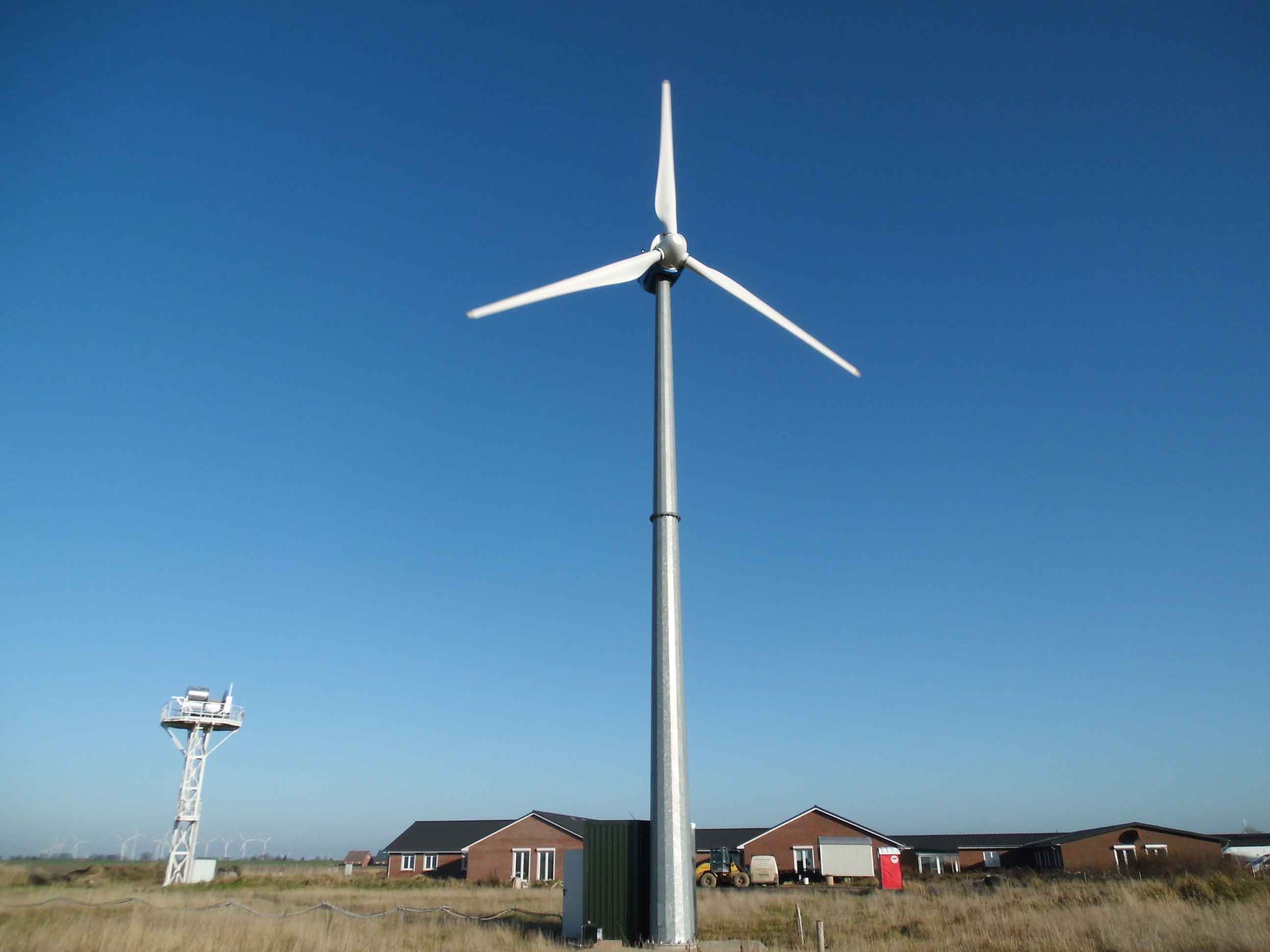 horizontale Windanlagen mit 10 kW, 20 kW, 30 kW, 50 kW Windr&auml;der, Windenergieanlage