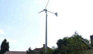 kleine vertikale Windkraftanlage mit 3kW, 5kW Windr&auml;der, Windanlage